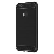 TPU Hülle für Huawei P10 Lite Handy Schutzhülle Carbon Optik Schutz Case
