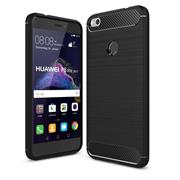 TPU Hülle für Huawei P8 Lite 2017 Handy Schutzhülle Carbon Optik Schutz Case