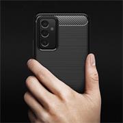 TPU Hülle für Samsung Galaxy A04s / A13 5G Handy Schutzhülle Carbon Optik Schutz Case
