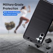 TPU Hülle für Samsung Galaxy A14 5G Handy Schutzhülle Carbon Optik Schutz Case