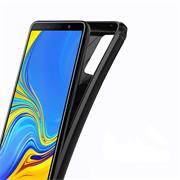 TPU Hülle für Samsung Galaxy A9 2018 Handy Schutzhülle Carbon Optik Schutz Case