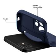 Silikon Handyhülle für Apple iPhone 12 Mini Hülle mit Kartenfach Slim Wallet Case