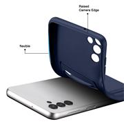 Silikon Handyhülle für Samsung Galaxy A13 5G / A04s Hülle mit Kartenfach Slim Wallet Case