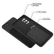 Silikon Handyhülle für Samsung Galaxy S20 Plus Hülle mit Kartenfach Slim Wallet Case