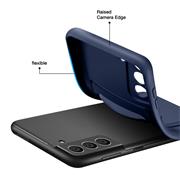 Silikon Handyhülle für Samsung Galaxy S21 Hülle mit Kartenfach Slim Wallet Case