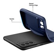Silikon Handyhülle für Samsung Galaxy S21 Plus Hülle mit Kartenfach Slim Wallet Case