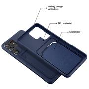 Silikon Handyhülle für Samsung Galaxy S23 Ultra Hülle mit Kartenfach Slim Wallet Case