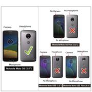 Classic Hardcase für Motorola Moto G5 Hülle Slim Cover Schutzhülle