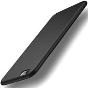 Silikon Hülle für Apple iPhone 6 Plus / 6s Plus Schutzhülle Matt Schwarz Backcover Handy Case