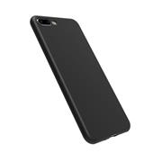 Silikon Hülle für Apple iPhone 7 Plus / 8 Plus Schutzhülle Matt Schwarz Backcover Handy Case