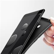 Silikon Hülle für Huawei Mate 10 Pro Schutzhülle Matt Schwarz Backcover Handy Case