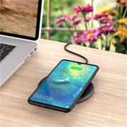 Silikon Hülle für Huawei Mate 20 Schutzhülle Matt Schwarz Backcover Handy Case