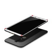 Silikon Hülle für Nokia 6.1 Schutzhülle Matt Schwarz Backcover Handy Case