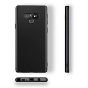 Silikon Hülle für Samsung Galaxy Note 9 Schutzhülle Matt Schwarz Backcover Handy Case