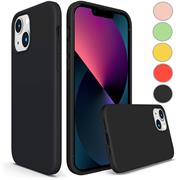 Handy Case für Apple iPhone 13 Mini Hülle Schutzhülle mit innenliegendem Stoffbezug