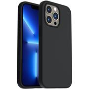 Handy Case für Apple iPhone 13 Pro Hülle Schutzhülle mit innenliegendem Stoffbezug