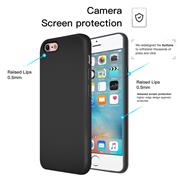Handy Hülle für Apple iPhone 6 / 6s Soft Case mit innenliegendem Stoffbezug