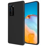 Handy Hülle für Huawei P40 Pro Soft Case mit innenliegendem Stoffbezug
