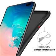 Handy Hülle für Samsung Galaxy Note 20 Ultra Soft Case mit innenliegendem Stoffbezug