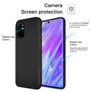Handy Hülle für Samsung Galaxy S20+ Soft Case mit innenliegendem Stoffbezug