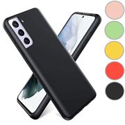 Handy Case für Samsung Galaxy S22 Plus Hülle Schutzhülle mit innenliegendem Stoffbezug