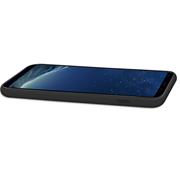 Handy Hülle für Samsung Galaxy S8+ Soft Case mit innenliegendem Stoffbezug