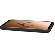 Handy Hülle für Samsung Galaxy S9 Soft Case mit innenliegendem Stoffbezug