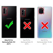 Schutzhülle für Samsung Galaxy Note 10 Plus Handy Schutz Hülle Silikon Case Luxuriös Cover