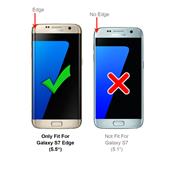 Handyhülle für Samsung Galaxy S7 Edge Hülle mit Motiv Schutz Case Slim Back Cover