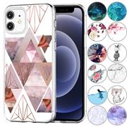Motiv TPU Cover für Apple iPhone 12 Mini Hülle Silikon Case mit Muster Handy Schutzhülle