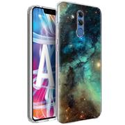 Motiv TPU Cover für Huawei Mate 20 Lite Hülle Silikon Case mit Muster Handy Schutzhülle