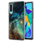 Motiv TPU Cover für Huawei P30 Hülle Silikon Case mit Muster Handy Schutzhülle