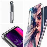 Motiv TPU Cover für Samsung Galaxy A40 Hülle Silikon Case mit Muster Handy Schutzhülle