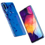 Motiv TPU Cover für Samsung Galaxy A7 2018 Hülle Silikon Case mit Muster Handy Schutzhülle