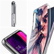Motiv TPU Cover für Samsung Galaxy A9 2018 Hülle Silikon Case mit Muster Handy Schutzhülle