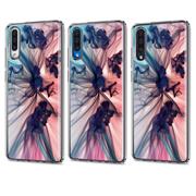 Motiv TPU Cover für Samsung Galaxy A9 2018 Hülle Silikon Case mit Muster Handy Schutzhülle