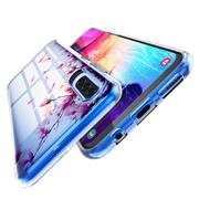 Motiv TPU Cover für Samsung Galaxy A9 2018 Hülle Silikon Case mit Muster Handy Schutzhülle