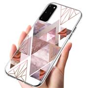 Motiv TPU Cover für Samsung Galaxy S20 Plus Hülle Silikon Case mit Muster Handy Schutzhülle