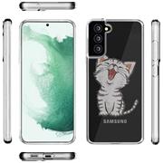 Motiv TPU Cover für Samsung Galaxy S22 Hülle Silikon Case mit Muster Handy Schutzhülle