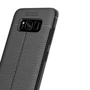 TPU Case für Samsung Galaxy S8 Plus Hülle Handy Schutzhülle Matt Schwarz