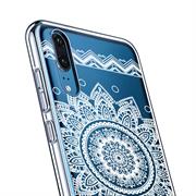 Henna Crystal Motiv Hülle für Huawei P20 Backcover Handy Schutz Case