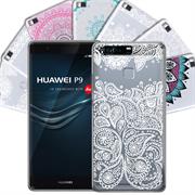 Henna Motiv Hülle für Huawei P9 Plus Backcover Handy Schutz Case