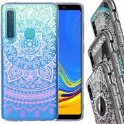 Henna Motiv Hülle für Samsung Galaxy A9 2018 Backcover Handy Case