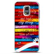 Motiv Hülle für Samsung Galaxy S5 / S5 Neo buntes Handy Schutz Case