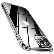 Anti Shock Hülle für Apple iPhone 12 / 12 Pro Schutzhülle mit verstärkten Ecken Transparent Case