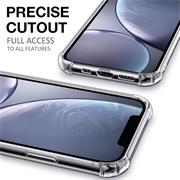Anti Shock Hülle für Apple iPhone 12 / 12 Pro Schutzhülle mit verstärkten Ecken Transparent Case
