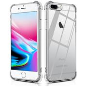 Anti Shock Hülle für Apple iPhone 7 Plus / 8 Plus Schutzhülle mit verstärkten Ecken Transparent Case