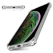 Anti Shock Hülle für Apple iPhone XS Max Schutzhülle mit verstärkten Ecken Transparent Case