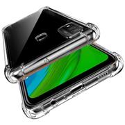 Anti Shock Hülle für Huawei P Smart 2020 Schutzhülle mit verstärkten Ecken Transparent Case