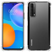 Anti Shock Hülle für Huawei P Smart 2021 Schutzhülle mit verstärkten Ecken Transparent Case